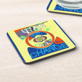 Farbenfrohe Veränderung in den USA: Ein festes Des Untersetzer (Linke Seite)