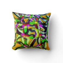 Farbenfrohe, verdrehte Ausschnitte Limon.., eingek