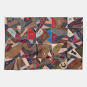 Farbenfrohe verrückte Steppe Geschirrtuch (Horizontal)