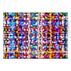 Farbenfrohe, verschwommene Lichter