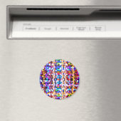 Farbenfrohe, verschwommene Lichter Magnet (In Situ (Geschirrspüler))