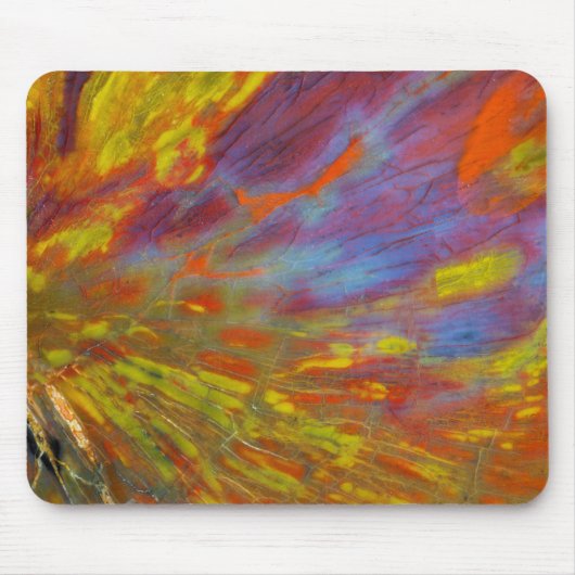 Farbenfrohe versteinerte Wälder nah Mousepad (Vorne)