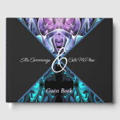 Farbenfrohe Verzauberung Gästebuch (Vorderseite)