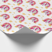Farbenfrohe Verzauberung Geschenkpapier (Ecke)