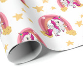 Farbenfrohe Verzauberung Geschenkpapier (Rolleneckpunkt)