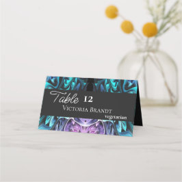 Farbenfrohe Verzauberung Platzkarte