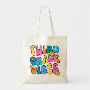 Farbenfrohe Vibes der dritten Klasse - Zurück zur  Tragetasche