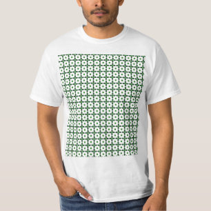 Farbenfrohe Vier-Blätter T-Shirt