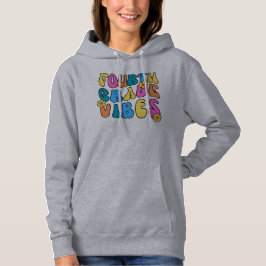 Farbenfrohe Viertklässler - Zurück zur Schule Hoodie