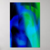 Farbenfrohe, Vintage Farbenpracht, strahlendes Pos Poster (Vorne)