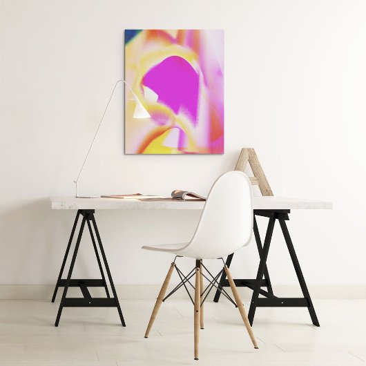 Farbenfrohe, Vintage Farbenpracht, strahlendes Pos Poster