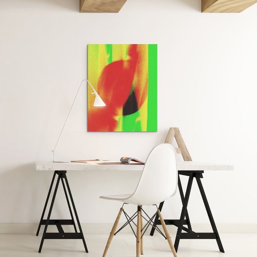 Farbenfrohe, Vintage Farbenpracht, strahlendes Pos Poster