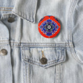 Farbenfrohe Vintage Folklorefabrik Button (Beispiel)