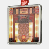 Farbenfrohe Vintage Jukebox Ornament Aus Metall (Links)