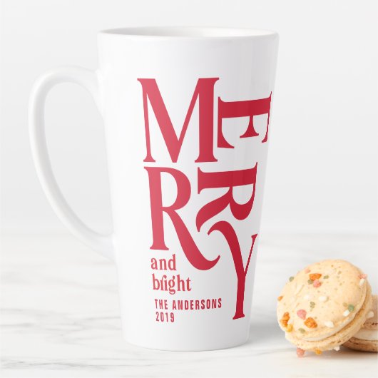 Farbenfrohe, Vintage Ritsmas Gutes Geschenk Milchtasse (Beispiel)