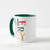 Farbenfrohe Vintage Ritze Gunst Geschenk Tasse (Vorderseite Links)
