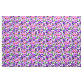 Farbenfrohe Violets Muster für Blume Stoff (Yard (91,4 cm))