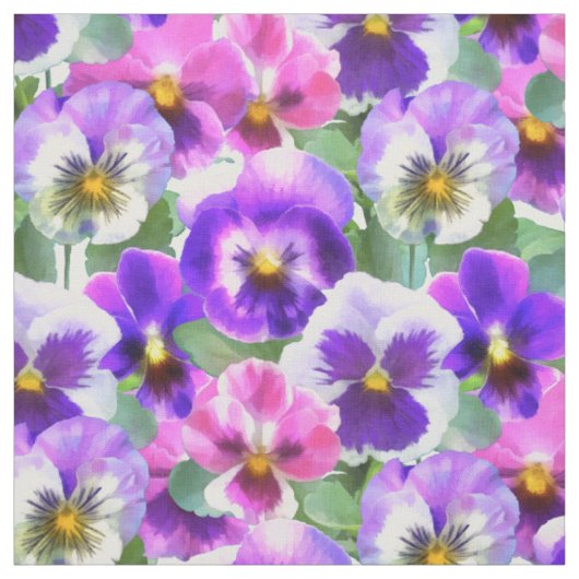 Farbenfrohe Violets Muster für Blume Stoff (Muster)