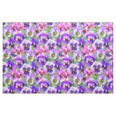 Farbenfrohe Violets Muster für Blume Stoff (Fat Quarter (45,7 x 55,9 cm))