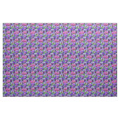 Farbenfrohe Violets Muster für Blume Stoff (Fat Quarter (45,7 x 55,9 cm))