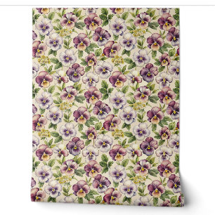 Farbenfrohe violette Blume lila Tapete