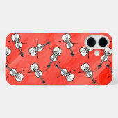 Farbenfrohe Violinblöcke Case-Mate iPhone Hülle (Rückseite (Horizontal))