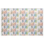 Farbenfrohe Violinblöcke Stoff (Fat Quarter (45,7 x 55,9 cm))