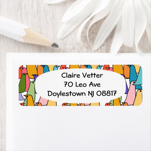 Farbenfrohe Vögel (Insitu)