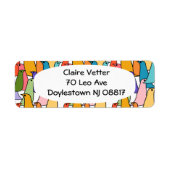 Farbenfrohe Vögel (Vorne)