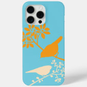 Farbenfrohe Vögel Custom iPhone Case (Rückseite)