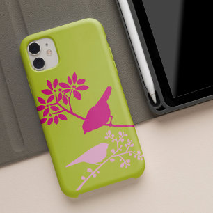 Farbenfrohe Vögel Custom iPhone Case