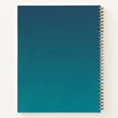 Farbenfrohe Vögel im Flug Notizblock (Rückseite)