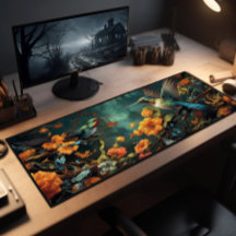 Farbenfrohe Vögel im Garten