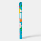 Farbenfrohe Vögel unter Atemberaubenden Blume Case-Mate iPhone Hülle (Rückseite / Links)