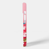 Farbenfrohe Vögel unter Atemberaubenden Blume Case-Mate iPhone Hülle (Rückseite / Links)