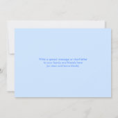 Farbenfrohe Vögel Weihnachtsfotokarte Feiertagskarte (Rückseite)