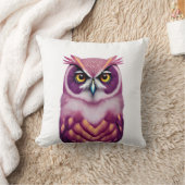 Farbenfrohe Vogelkunst Kissen (Decke)