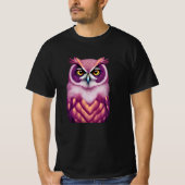 Farbenfrohe Vogelkunst T-Shirt (Vorderseite)