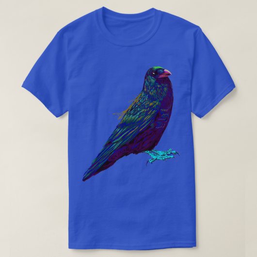 Farbenfrohe Vogelscheuche T-Shirt (Design vorne)