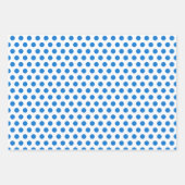 Farbenfrohe Vogelschropfpapier-Set Geschenkpapier Set (Vorderseite 2)