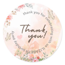 Farbenfrohe Waldschmetterlinge Princess Girl