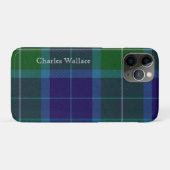 Farbenfrohe Wallace Tartan Kariert Case-Mate iPhone Hülle (Rückseite (Horizontal))