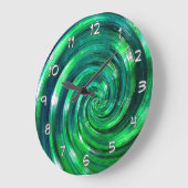 Farbenfrohe Wanduhren (Winkel)