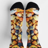 Farbenfrohe Waren C Socken (Oben)