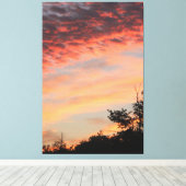 Farbenfrohe Wärme Inspirierend Leinwand (Insitu (Holzboden))