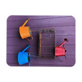 Farbenfrohe Wasserdosen Magnet (Horizontal)