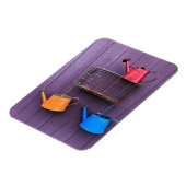 Farbenfrohe Wasserdosen Magnet (Linke Seite)