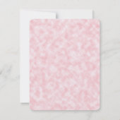 Farbenfrohe Wasserfarbe Blumengebirge Botanischer  Einladung (Rückseite)