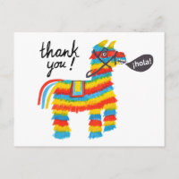 Farbenfrohe Wasserfarbe Donkey Piñata DANK