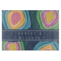 Farbenfrohe Wasserfarbe individuell angepasst